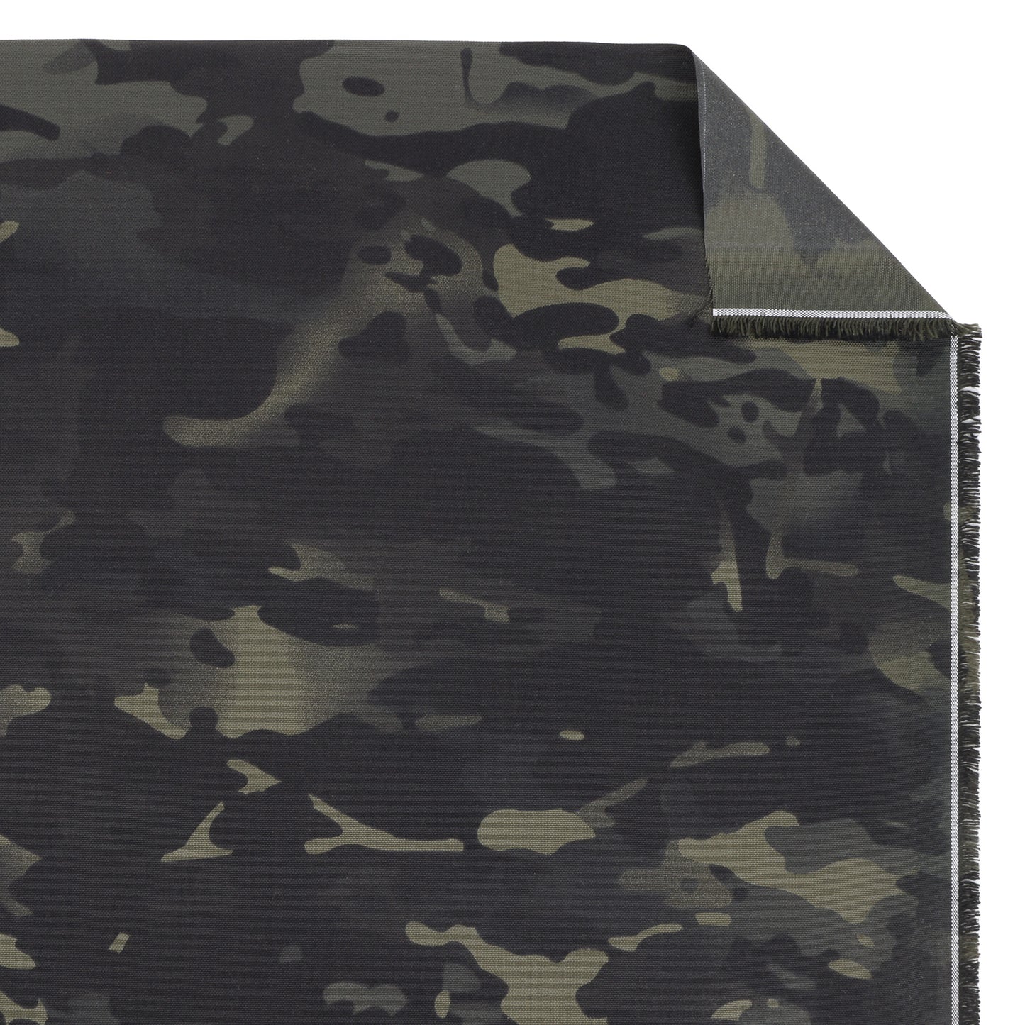 500D Cordura Nylon Fabric Multicam Black Sample