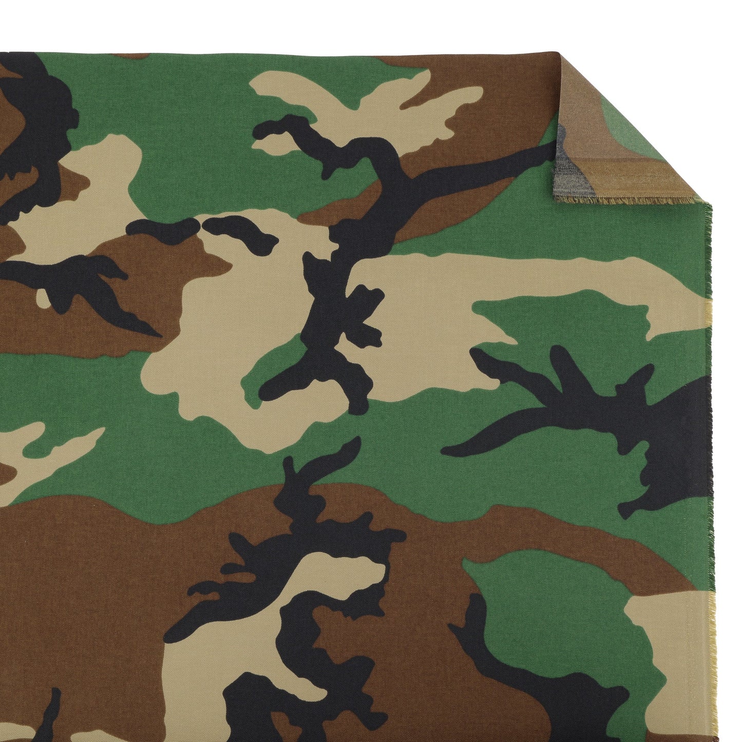 500D Cordura Nylon Fabric M81 Woodland Sample